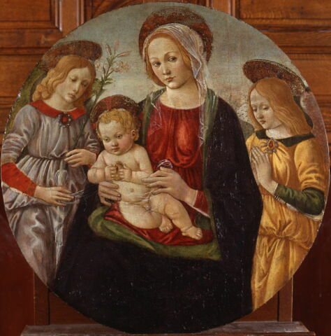 Vierge à l'Enfant et anges