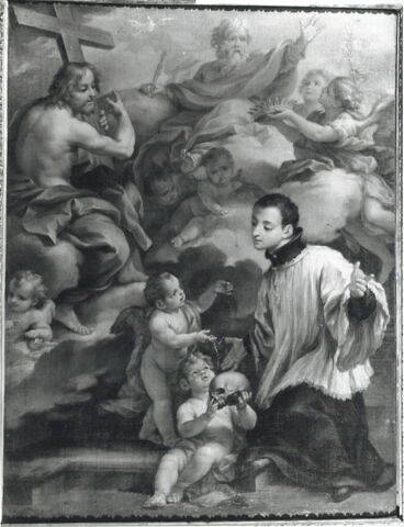 Saint Louis de Gonzague en oraison, image 6/6