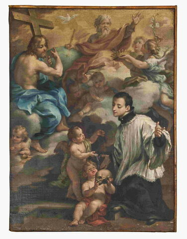 Saint Louis de Gonzague en oraison