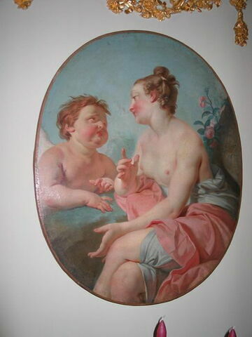 Nymphe et Amour