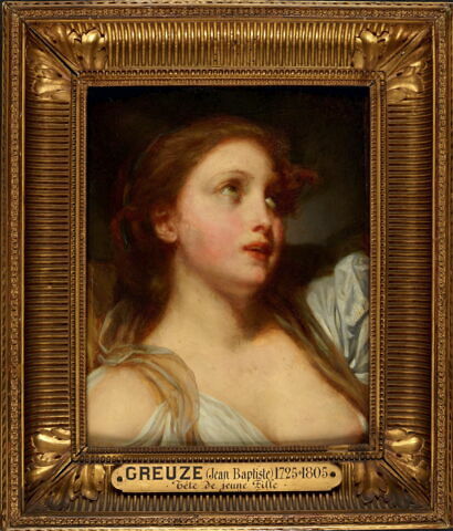 Jeune fille ; étude, image 2/2