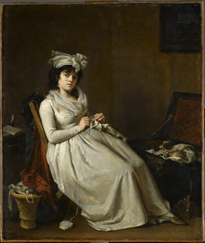 Portrait de Madame Gérard, épouse de Henri Gérard