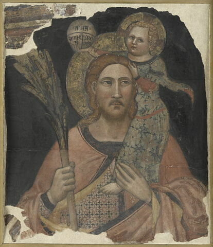 Saint Christophe et l'Enfant Jésus