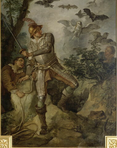 Don Quichotte et les oiseaux de la caverne de Montesinos, image 3/3