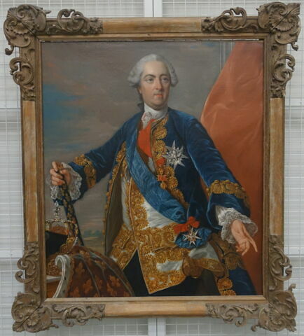 Portrait en buste de Louis XV