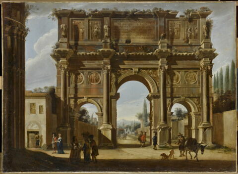 Arc de Constantin à Rome