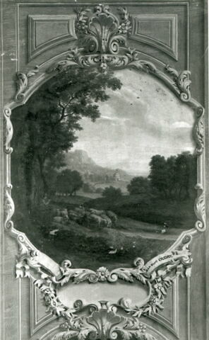 Paysage avec berger et troupeau, image 2/2