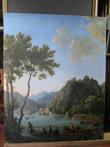 Paysage ; vue de l'Isola di Sora, image 5/5