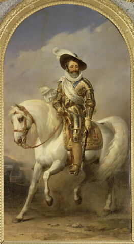 Portrait équestre de Henri IV