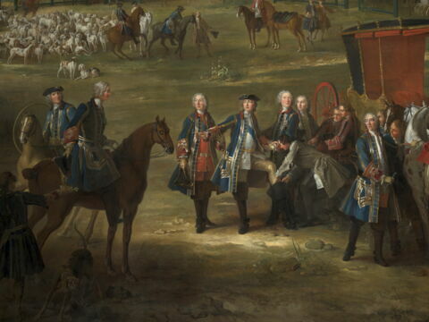 Chasse de Louis XV dans la forêt de Compiègne, le rendez-vous au Puits-du-Roi, image 3/15