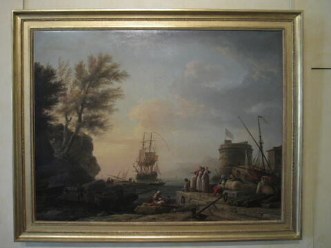 Marine, paysage et soleil couchant, image 2/2