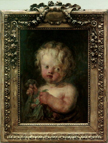 L'Enfant aux fleurs, dit aussi : L'Enfant blond aux fleurs, ou : L'Enfant aux boucles., image 4/4