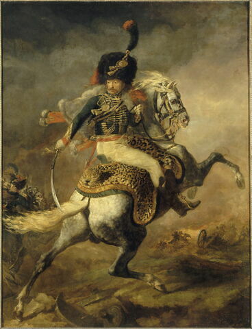 Officier de chasseurs à cheval de la Garde impériale, chargeant, image 3/3