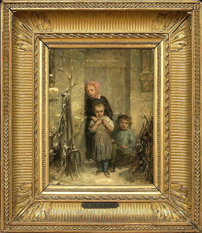 Enfants dans la neige, image 2/3