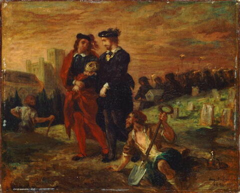 Hamlet et Horatio au cimetière, image 4/4