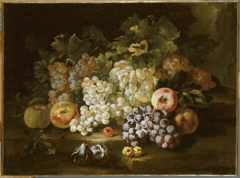 Nature morte aux raisins et aux figues