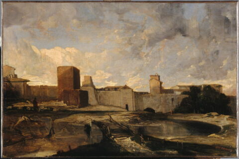 Les remparts d'Aigues-Mortes.