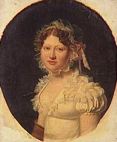 Portrait de femme en blanc, image 2/3