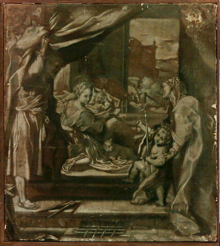 La Sainte Famille avec sainte Élisabeth et le petit saint Jean Baptiste, image 4/4