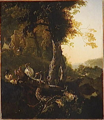 Paysage au soleil levant, image 3/3