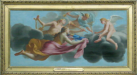 L'Amour reçoit l'hommage de Diane, d'Apollon et de Mercure, image 2/2