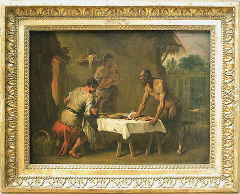 Le satyre et le paysan, image 2/2