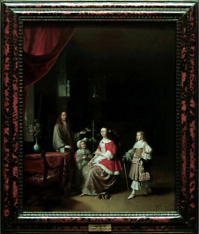 Portrait de Frans Gerritsz. Meerman (1630-1672), greffier de la ville de Leyde, et de sa famille, dit auparavant Portrait de Johan Meerman et des siens, image 4/5