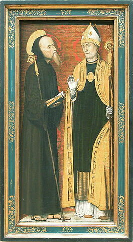 Saint Benoît et saint Augustin, image 5/7