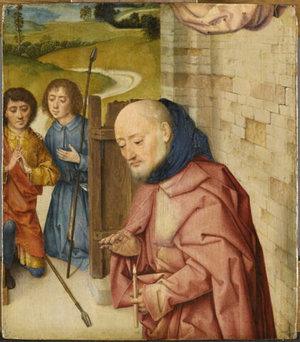 Saint Joseph et deux bergers