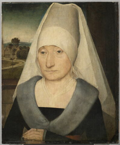 Portrait d'une femme âgée