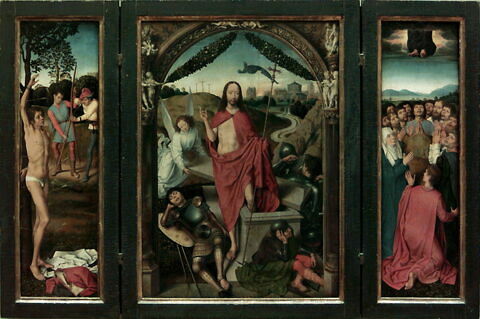 Triptyque de la Résurrection : Le Martyre de saint Sébastien, image 9/9