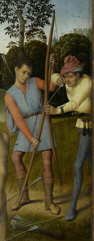 Triptyque de la Résurrection : Le Martyre de saint Sébastien, image 5/9