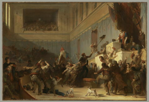 Boissy d'Anglas saluant la tête du député Féraud (1er prairial an III: 20 mai 1795)