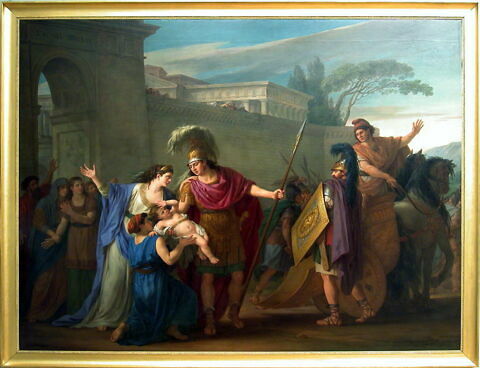 Les Adieux d'Hector et d'Andromaque, image 3/4