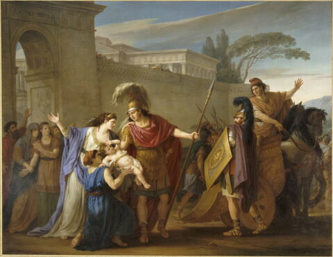 Les Adieux d'Hector et d'Andromaque, image 4/4