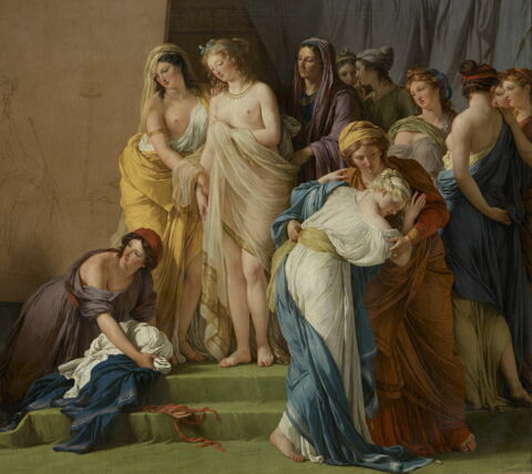 Zeuxis choisissant pour modèles les plus belles filles de Crotone, image 3/9