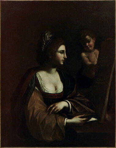 La sibylle phrygienne avec un putto, image 2/2