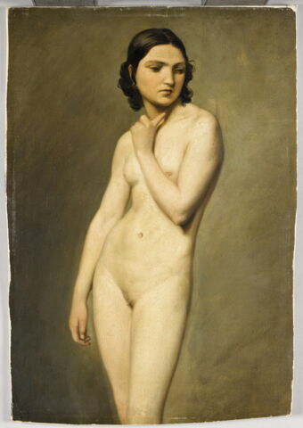 Femme nue, debout