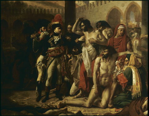 Bonaparte visitant les pestiférés de Jaffa (11 mars 1799), image 5/11