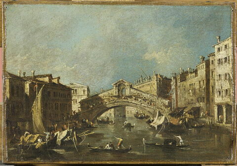 Le Pont du Rialto à Venise