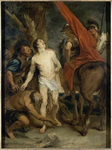 Les Préparatifs du martyre de saint Sébastien, image 3/3