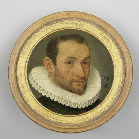 Portrait d'homme à collerette