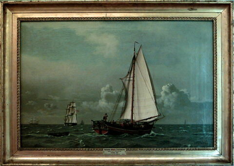Un sloop danois allant vent arrière, image 2/2