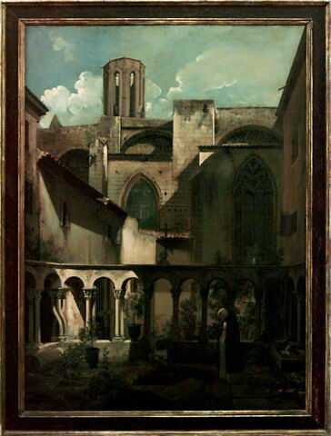 Vue intérieure du cloître Saint-Sauveur à Aix-en-Provence, image 2/2