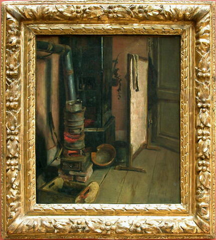 Coin d'atelier. Le poêle, image 2/2