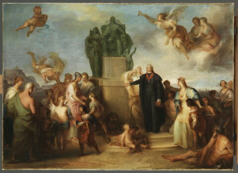 Allégorie de la fondation de la Casa Pia de Belem, image 2/3
