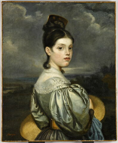 Portrait de Joséphine Amélie Barye, fille de l'artiste