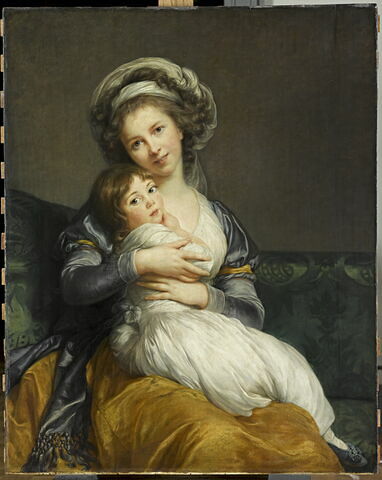 Madame Vigée-Le Brun et sa fille, Jeanne-Lucie-Louise, dite Julie (1780-1819)