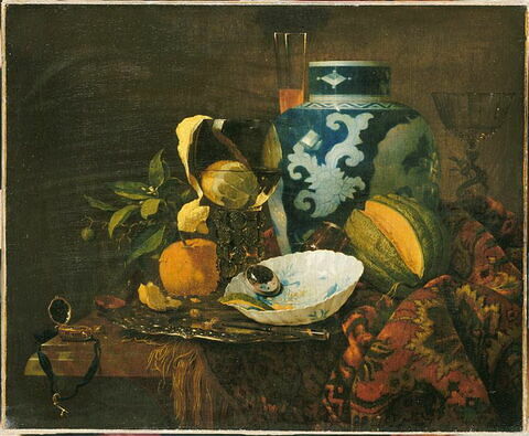 Nature morte au vase de Chine (pot à gingembre), image 3/4