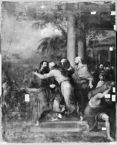 Saint Paul recevant les adieux des prêtres éphésiens., image 2/3